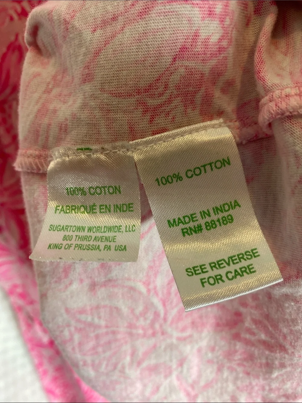 Lilly Pulitzer Pink Floral Tiered Knit Dress for Girls